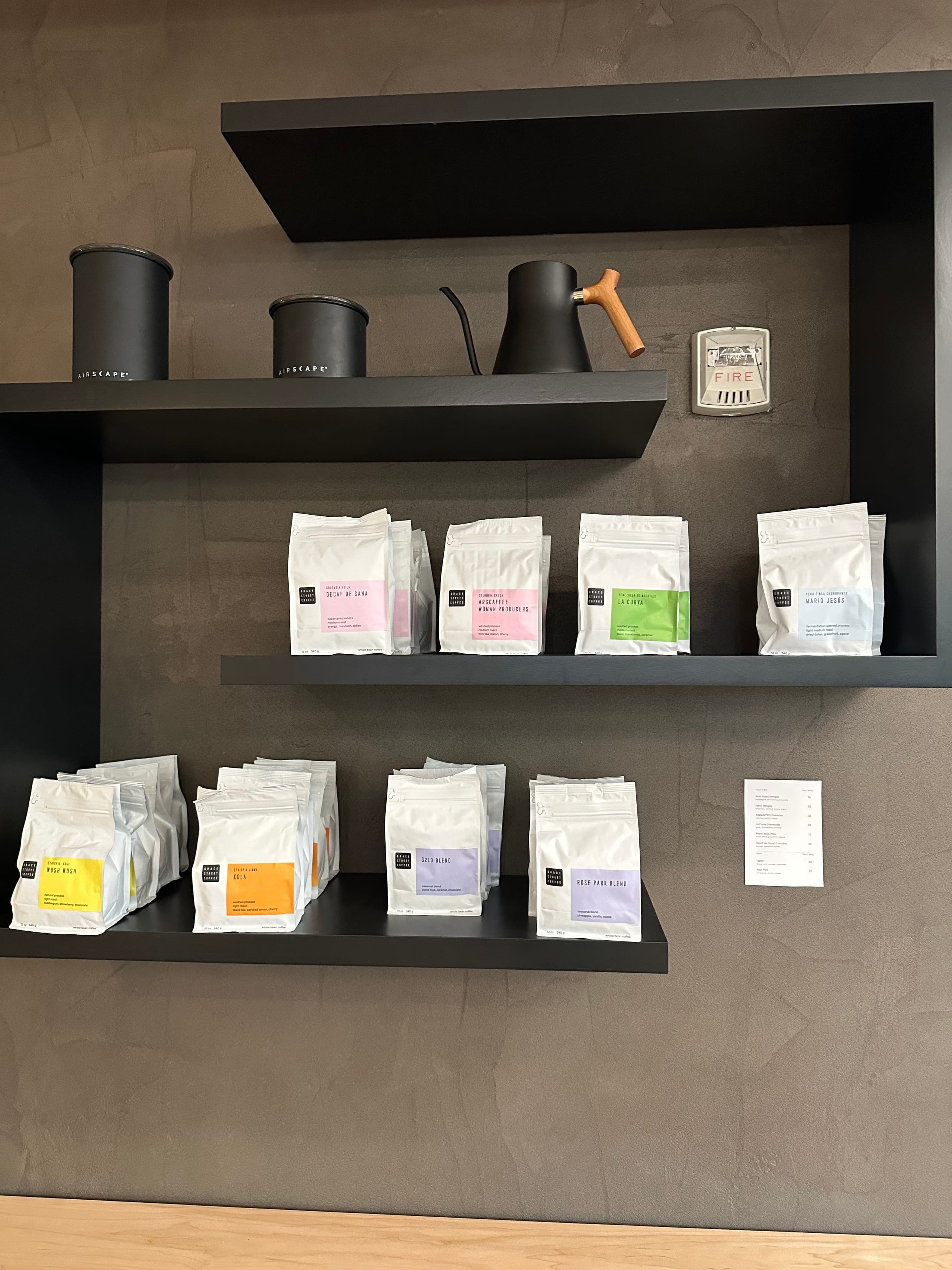 Grace Street Coffee identity